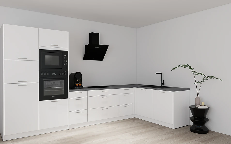 Nobilia SPA Eckküche 369 cm x 187 cm nobi smart Komfort Coohom 1