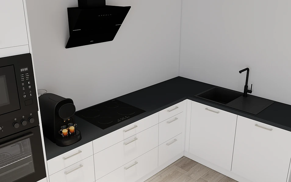 Nobilia SPA Cuisine d'angle 369 cm x 187 cm nobi smart Confort Coohom 2