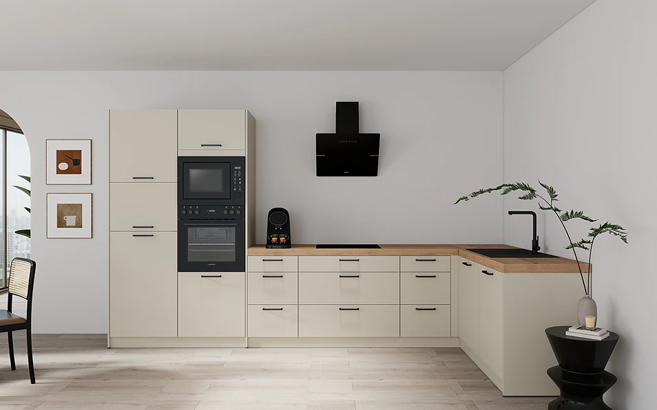 Nobilia SPA Hoekkeuken 369 cm x 187 cm nobi smart Comfort Coohom 0