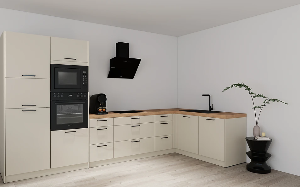 Nobilia SPA Hoekkeuken 369 cm x 187 cm nobi smart Comfort Coohom 1
