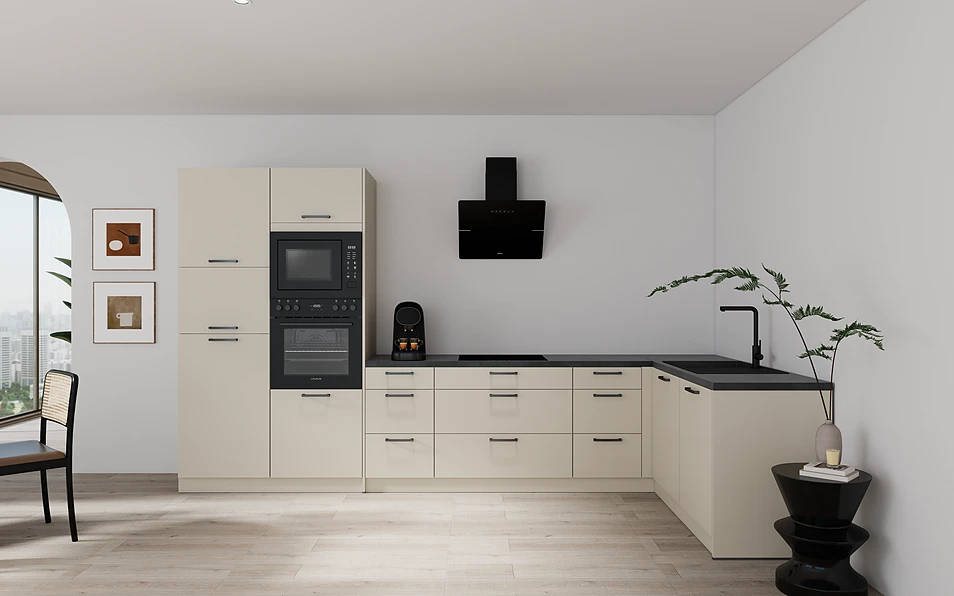 Nobilia SPA Cuisine d'angle 369 cm x 187 cm nobi smart Confort Coohom 0