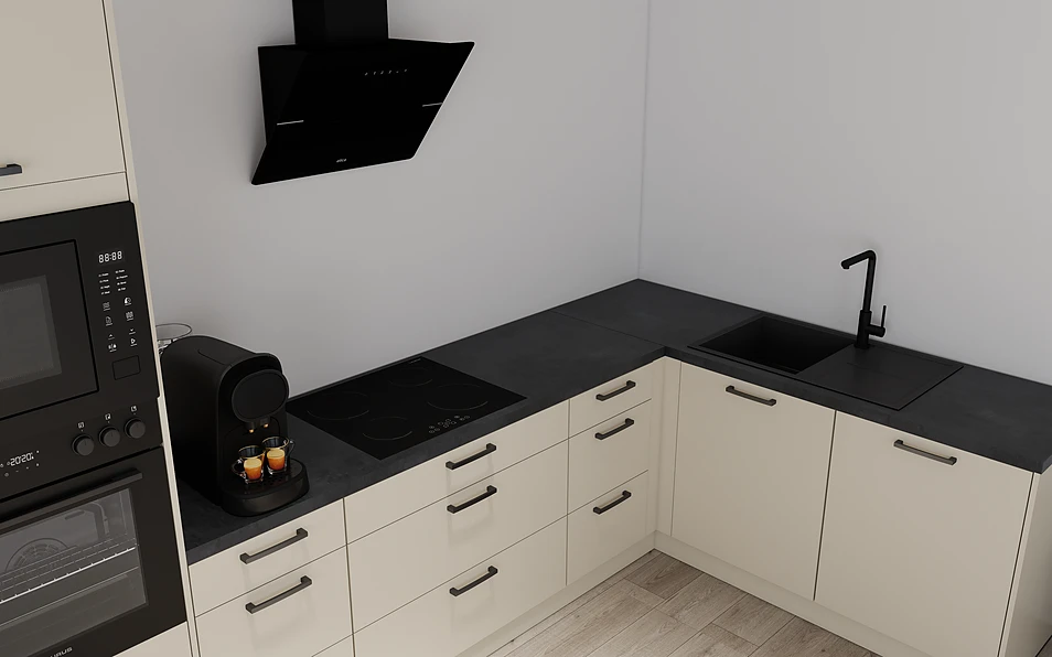 Nobilia SPA Cuisine d'angle 369 cm x 187 cm nobi smart Confort Coohom 2