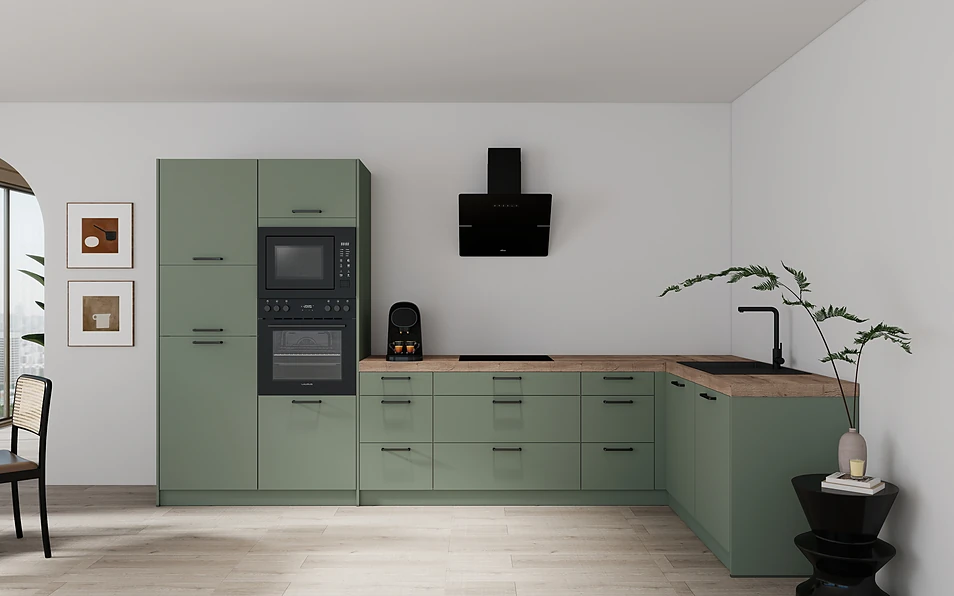 Nobilia SPA Eckküche 369 cm x 187 cm nobi smart Komfort Coohom 0