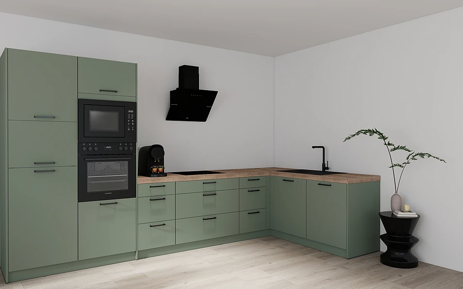 Nobilia SPA Eckküche 369 cm x 187 cm nobi smart Komfort Coohom 1