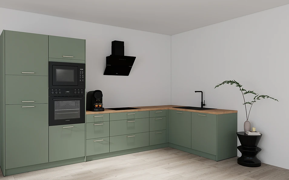 Nobilia SPA Cuisine d'angle 369 cm x 187 cm nobi smart Confort Coohom 1