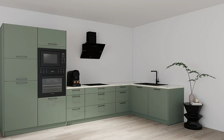 Nobilia SPA Eckküche 369 cm x 187 cm nobi smart Komfort Coohom 1