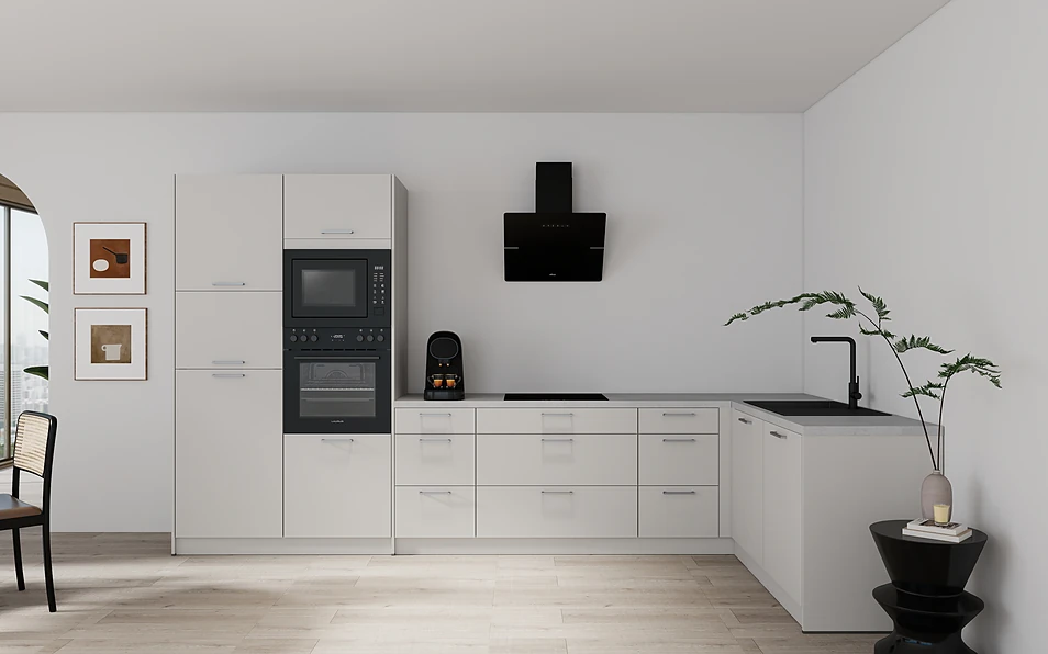 Nobilia SPA Eckküche 369 cm x 187 cm nobi smart Komfort Coohom 0