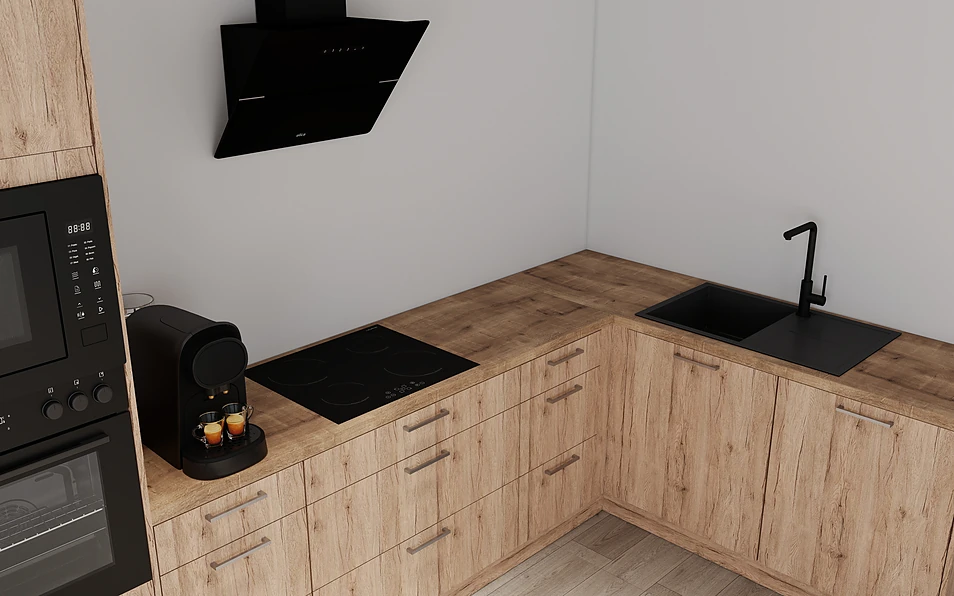 Nobilia SPA Cuisine d'angle 369 cm x 187 cm nobi smart Confort Coohom 2