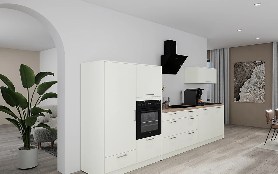 Nobilia SPA Cuisine linéaire 372 cm nobi smart Confort KPS.MAX web 1