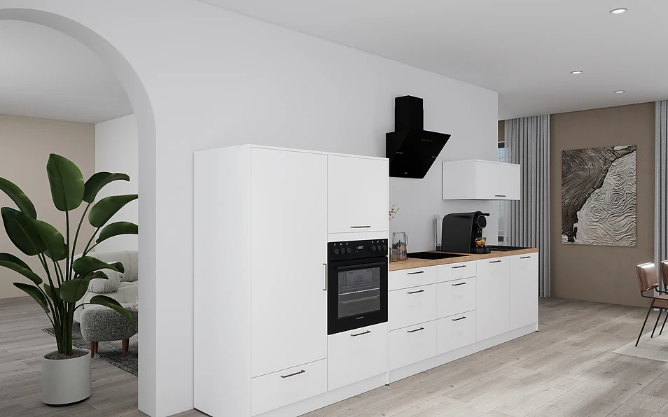 Nobilia SPA Küchenzeile 372 cm nobi smart Komfort KPS.MAX web 1