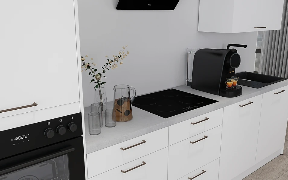 Nobilia SPA Kitchen unit 372 cm nobi smart Comfort Coohom 2