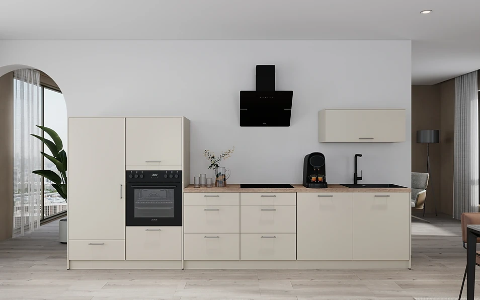 Nobilia SPA Cuisine linéaire 372 cm nobi smart Confort KPS.MAX web 0