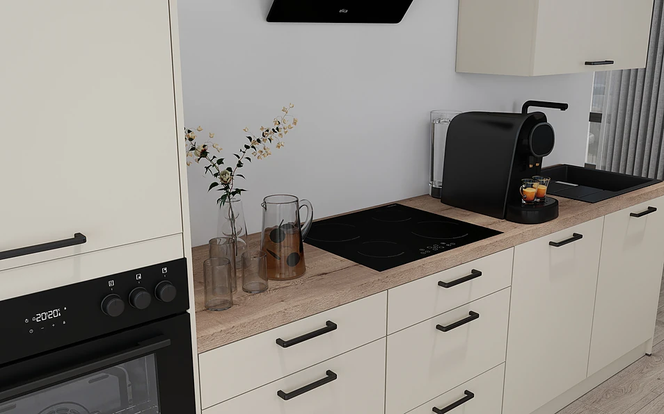 Nobilia SPA Küchenzeile 372 cm nobi smart Komfort KPS.MAX web 2