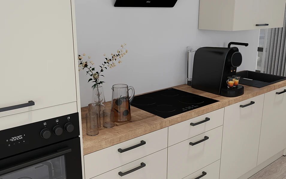 Nobilia SPA Küchenzeile 372 cm nobi smart Komfort KPS.MAX web 2