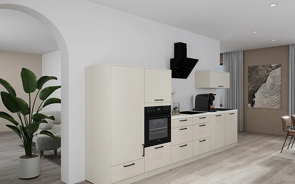 Nobilia SPA Küchenzeile 372 cm nobi smart Komfort KPS.MAX web 1