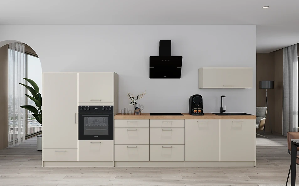 Nobilia SPA Küchenzeile 372 cm nobi smart Komfort KPS.MAX web 0