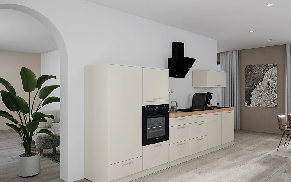 Nobilia SPA Küchenzeile 372 cm nobi smart Komfort KPS.MAX web 1