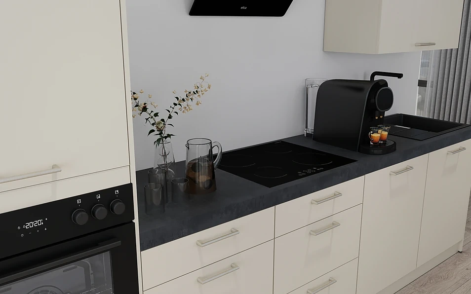 Nobilia SPA Küchenzeile 372 cm nobi smart Komfort KPS.MAX web 2