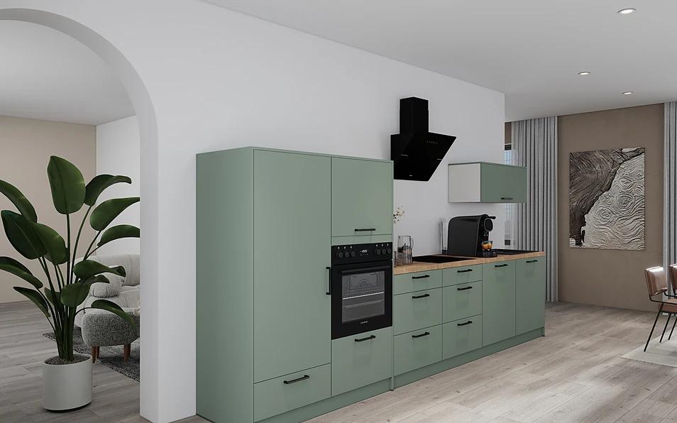 Nobilia SPA Küchenzeile 372 cm nobi smart Komfort KPS.MAX web 1