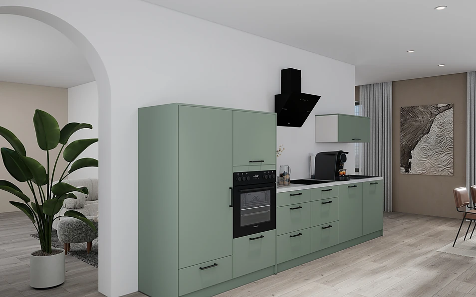 Nobilia SPA Küchenzeile 372 cm nobi smart Komfort KPS.MAX web 1