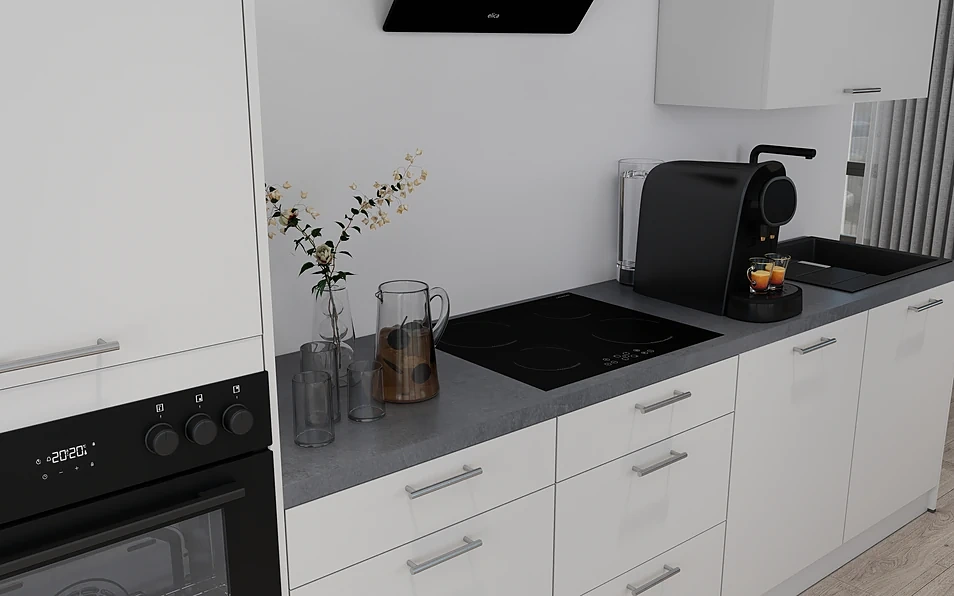 Nobilia SPA Küchenzeile 372 cm nobi smart Komfort KPS.MAX web 2