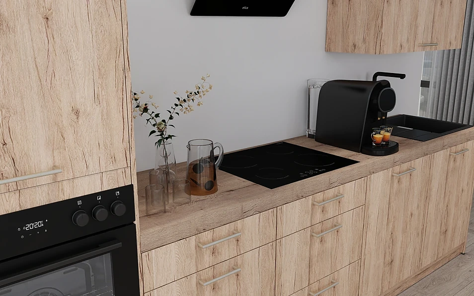 Nobilia SPA Küchenzeile 372 cm nobi smart Komfort KPS.MAX web 2
