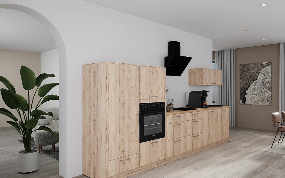 Nobilia SPA Cuisine linéaire 372 cm nobi smart Confort KPS.MAX web 1