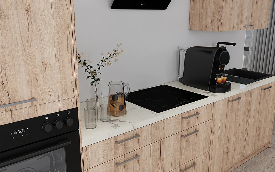 Nobilia SPA Cuisine linéaire 372 cm nobi smart Confort KPS.MAX web 2