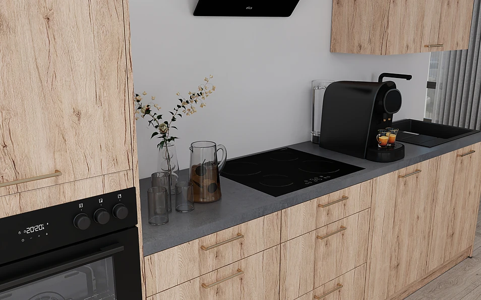 Nobilia SPA Cuisine linéaire 372 cm nobi smart Confort KPS.MAX web 2