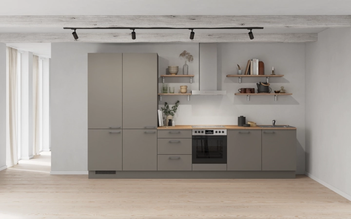 Nobilia SPA Cuisine linéare 360 cm électroménagers inclus planning 10 0