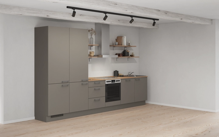 Nobilia SPA Cuisine linéare 360 cm électroménagers inclus planning 10 1