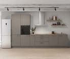 Nobilia SPA Cuisine linéare 360 cm électroménagers inclus planning 11 0
