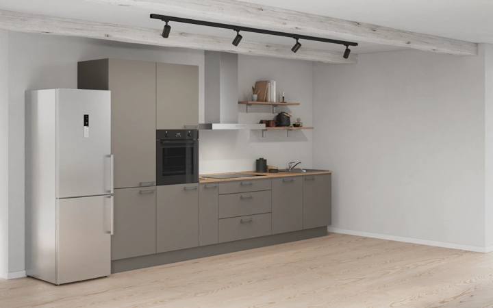 Nobilia SPA Cuisine linéare 360 cm électroménagers inclus planning 11 1