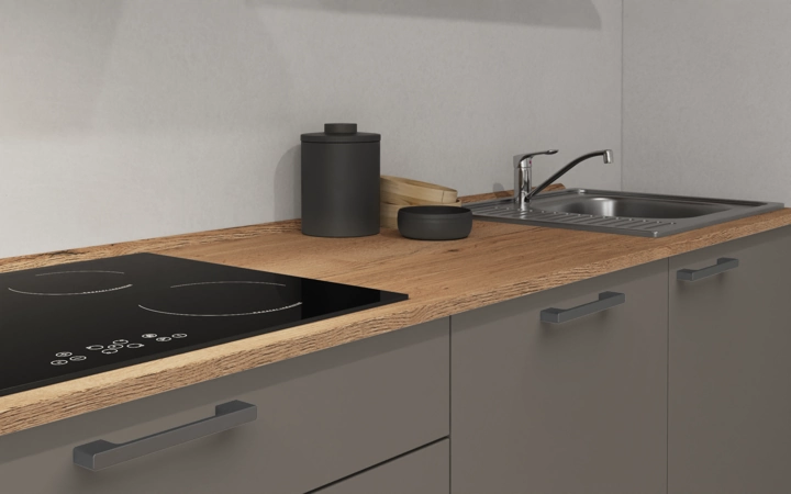 Nobilia SPA Cuisine linéare 360 cm électroménagers inclus planning 11 3