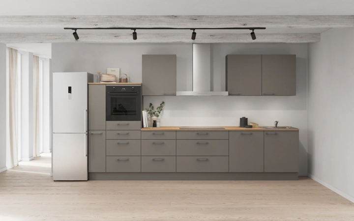 Nobilia SPA Cuisine linéare 360 cm électroménagers inclus planning 15 0
