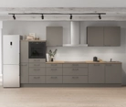 Nobilia SPA Cuisine linéare 360 cm électroménagers inclus planning 15 0
