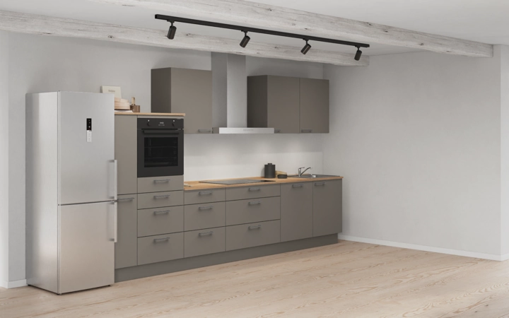 Nobilia SPA Cuisine linéare 360 cm électroménagers inclus planning 15 1