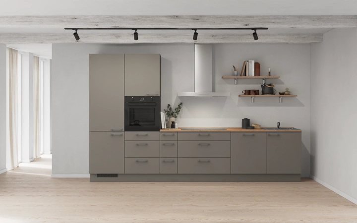 Nobilia SPA Cuisine linéare 360 cm électroménagers inclus planning 9 0