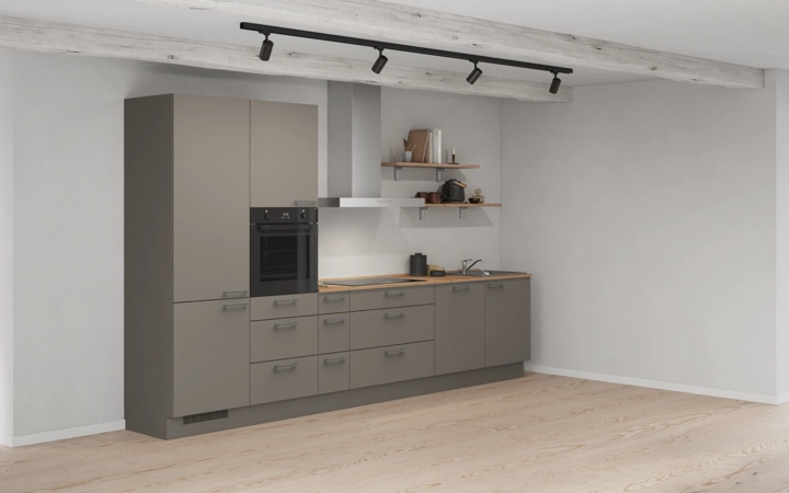 Nobilia SPA Cuisine linéare 360 cm électroménagers inclus planning 9 1