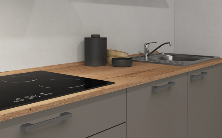 Nobilia SPA Cuisine linéare 360 cm électroménagers inclus planning 9 3